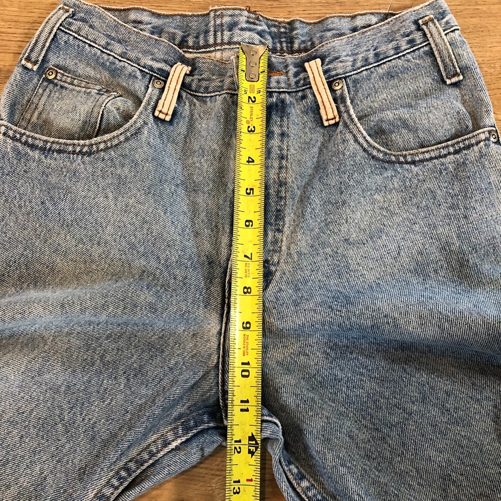 VTG Lee Jeans Womens 30x30 High Rise 80s 90s Y2K Mom High Straight Riders READ - Picture 4 of 8